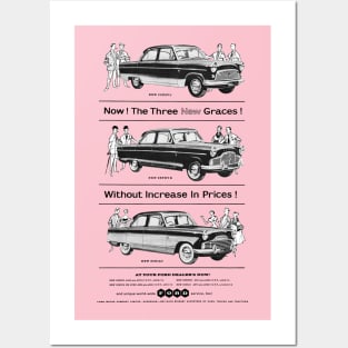 FORD CONSUL ZEPHYR ZODIAC - advert Posters and Art